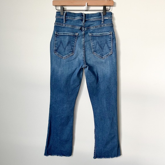 Mother Jeans Lil Hustler Ankle Fray Grasping At Straws Womens 28 - Picture 5 of 14